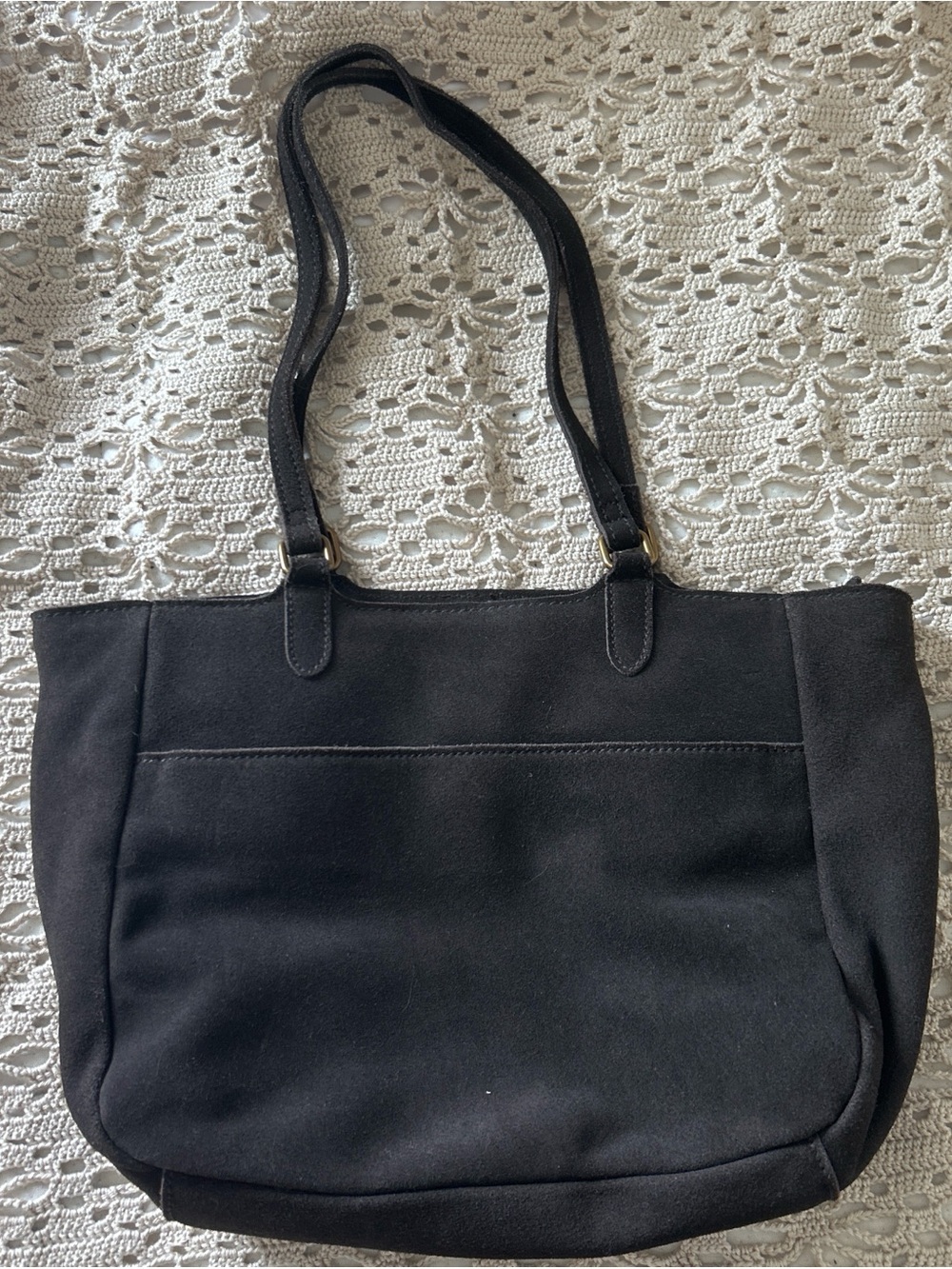 Brandy Melville leather tote bag